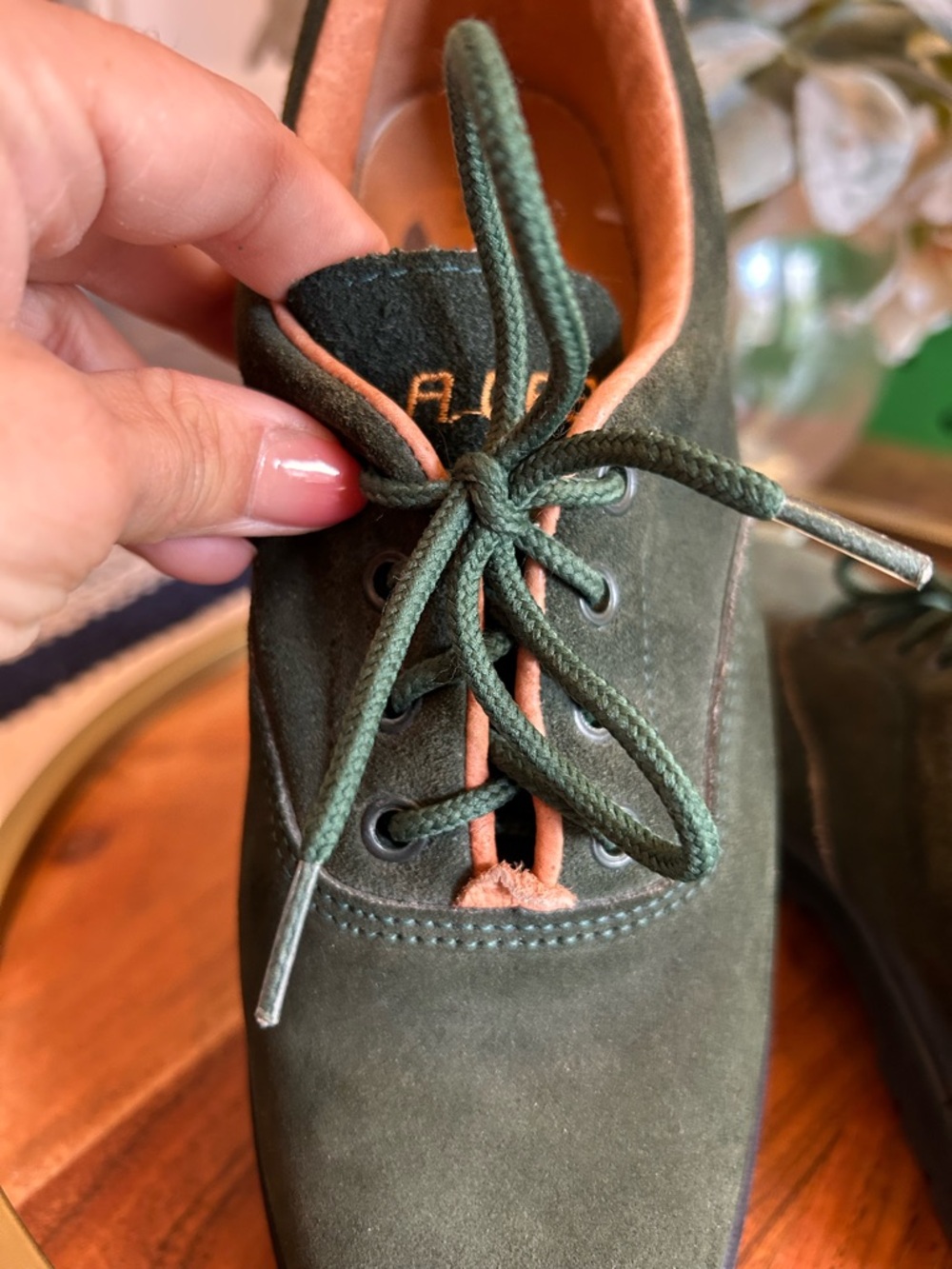 Vintage L.A. Gear Green Suede City Hikers - Picture 3 of 7